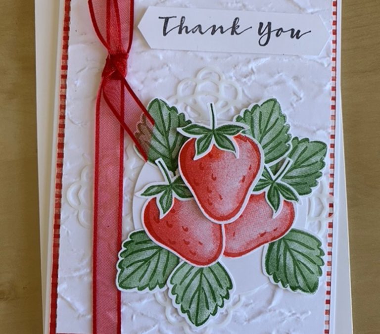 Sweet Strawberry Stamp Set and Punch Bundle