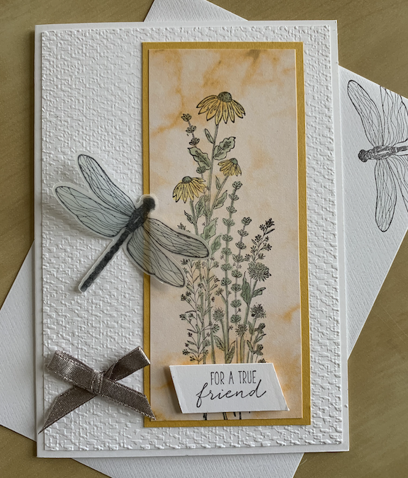 Vellum dragonfly card 2