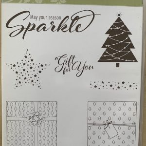 Add a Little Glitz stamp set