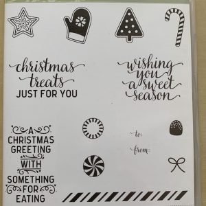 Candy Cane Christmas stamp set