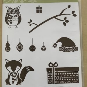 Cozy Critters stamp set