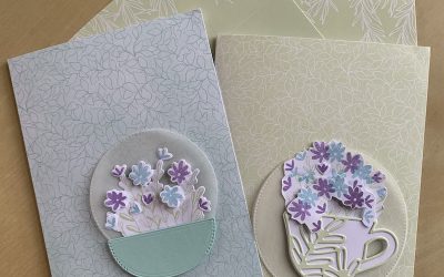 How to find ideas for cardmaking 3: Use a prepared card base