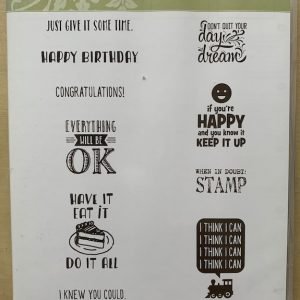 Designer Tee stamp set