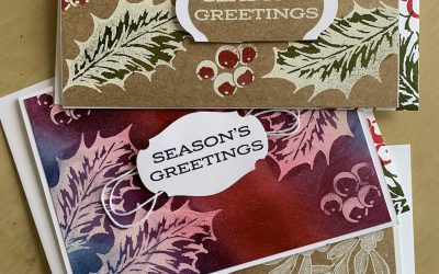 Three ways to use embossing powder