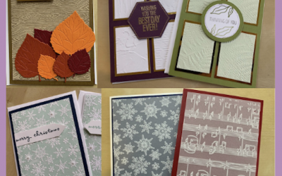 Five ideas for using embossing folders