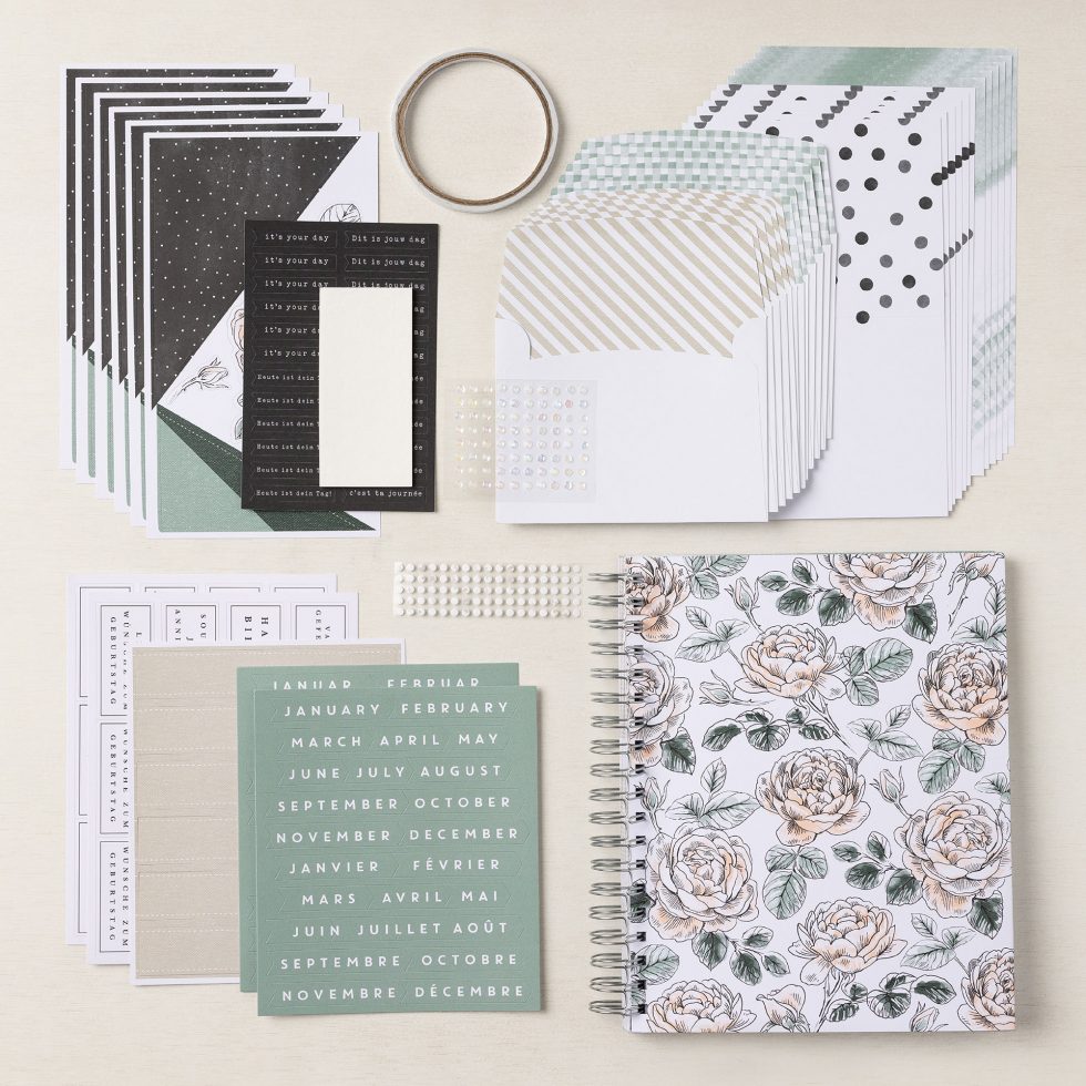 Birthday Card Organiser Kit ideas - Crafty Carol's Cards