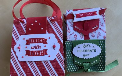 How to make a small gift bag: Xmas Countdown week 6