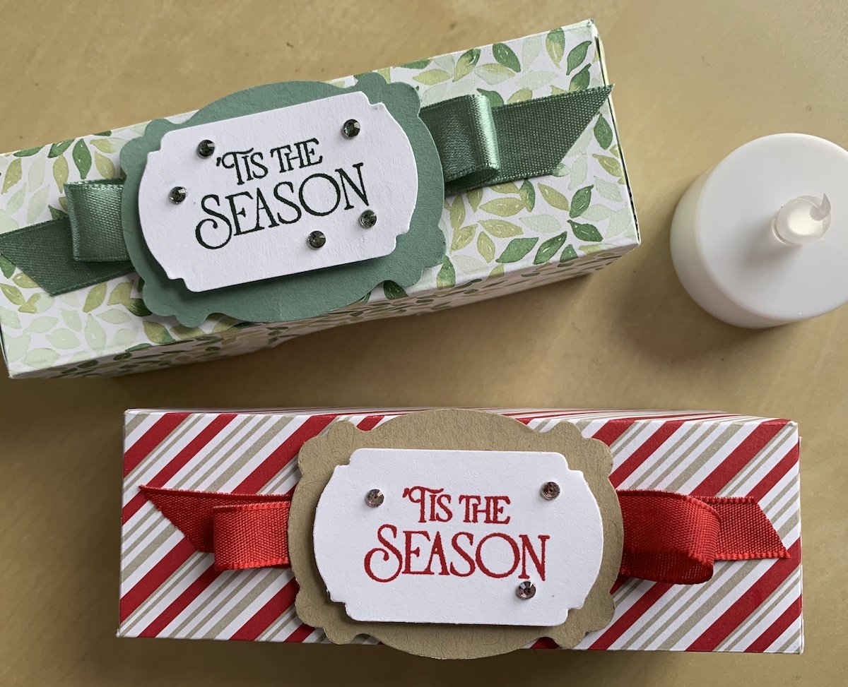 How to make a tea light gift box Christmas Countdown Week 9 Crafty