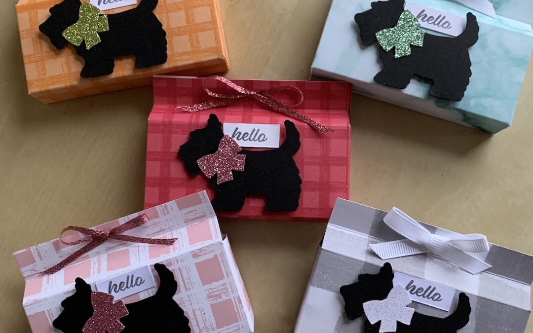 Scottie dog treat box