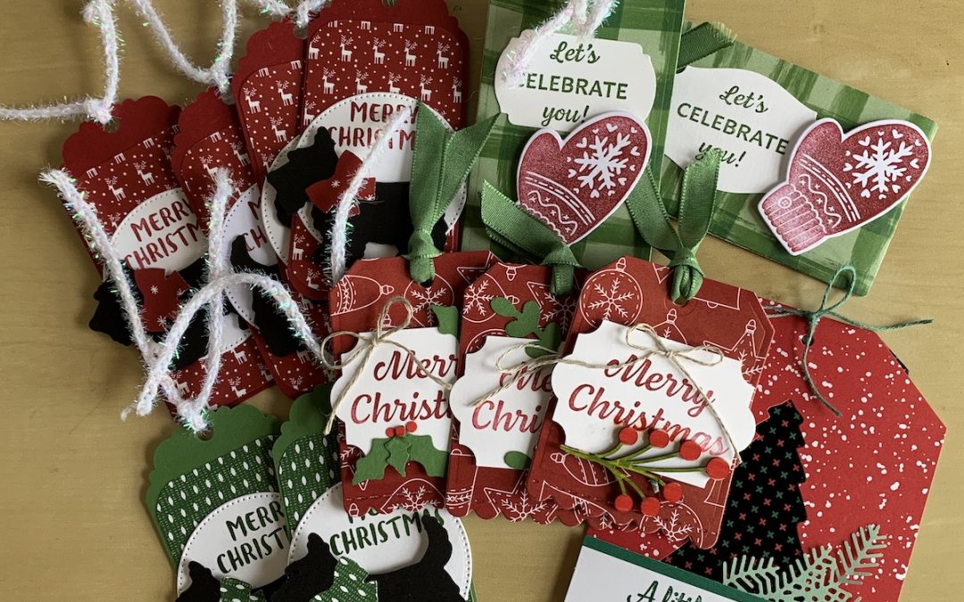 How to make gift tags galore: Christmas Countdown week 10