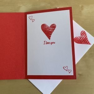 Love card inner