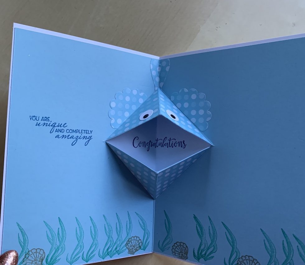 How to make a simple pop-up card - Crafty Carol's Cards