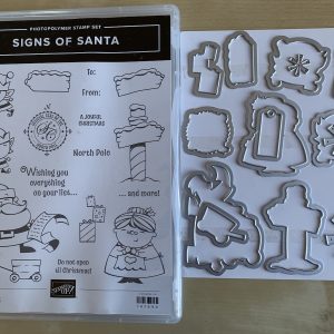 Signs of Santa stamp set plus dies