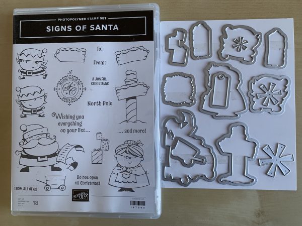 Signs of Santa stamp set plus dies