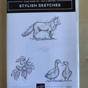 Stylish Sketches stamp set