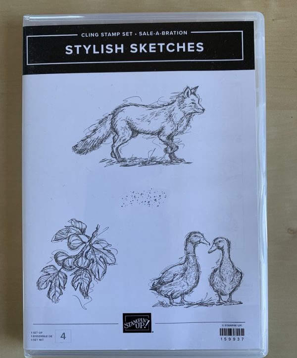 Stylish Sketches stamp set