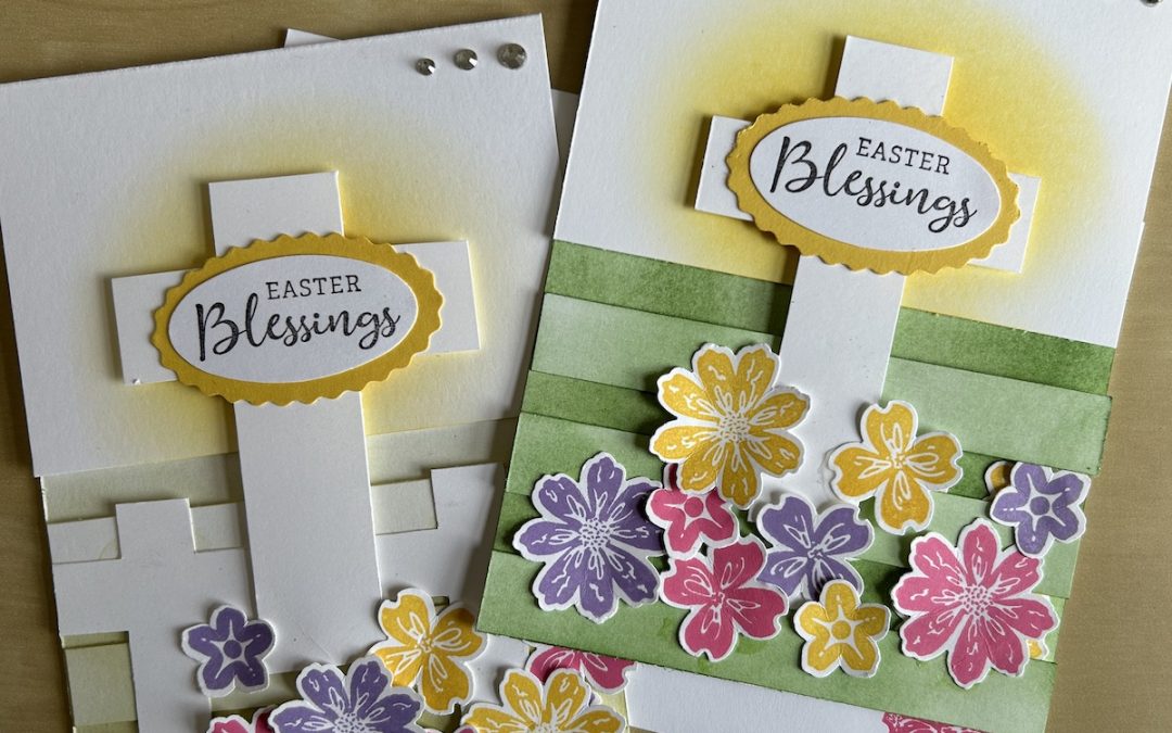 How to make a floating Easter card