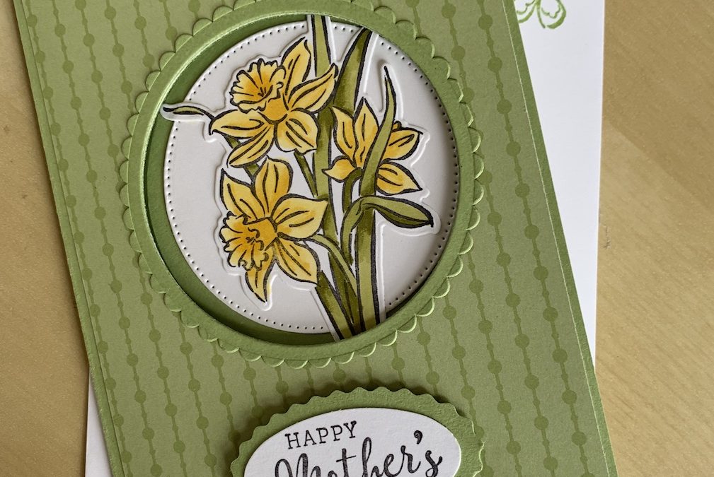 March T4S Blog Hop: Springtime Mothers day card