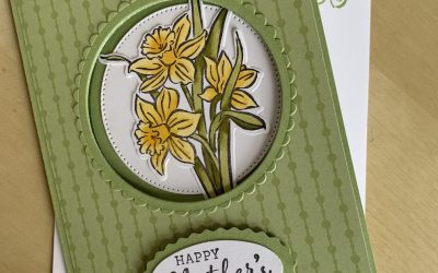 March T4S Blog Hop: Springtime Mothers day card