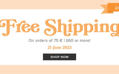 Free shipping 21st June ONLY