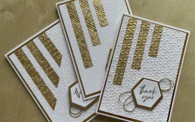 How to make a Gilded Leafing card