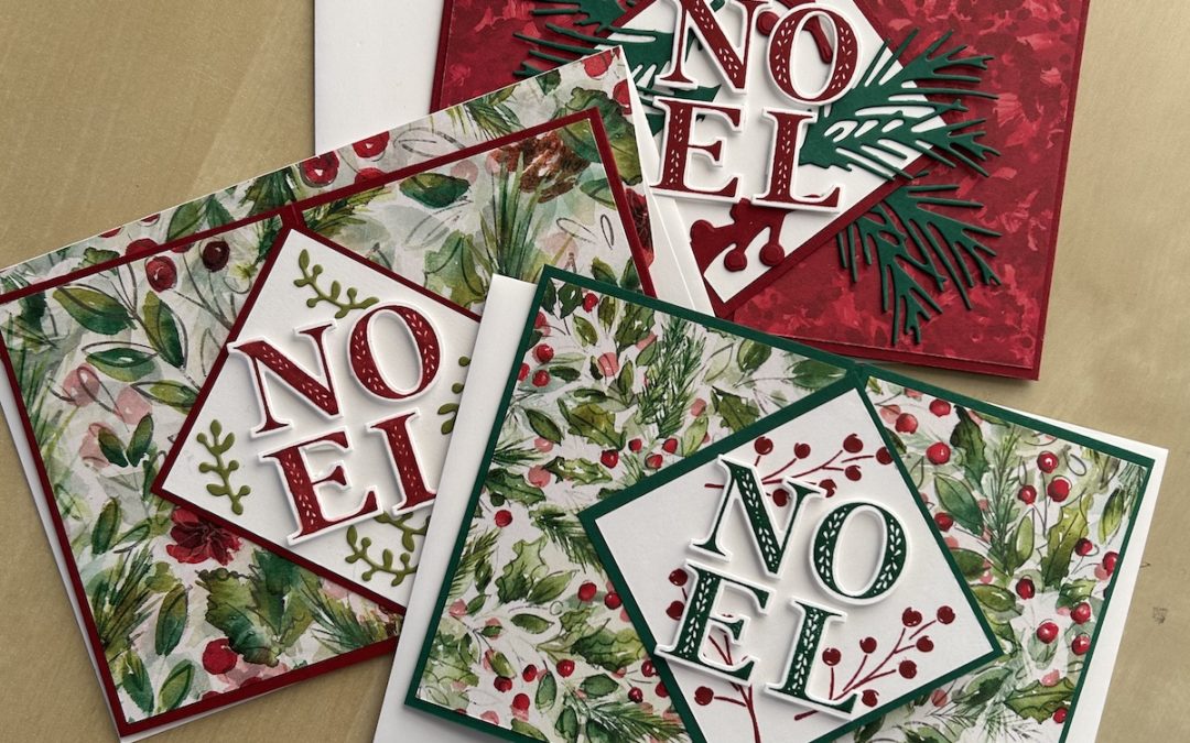 Christmas Countdown Week 1: How to make a Noel gatefold card