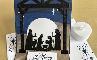 How to make a tea light easel card