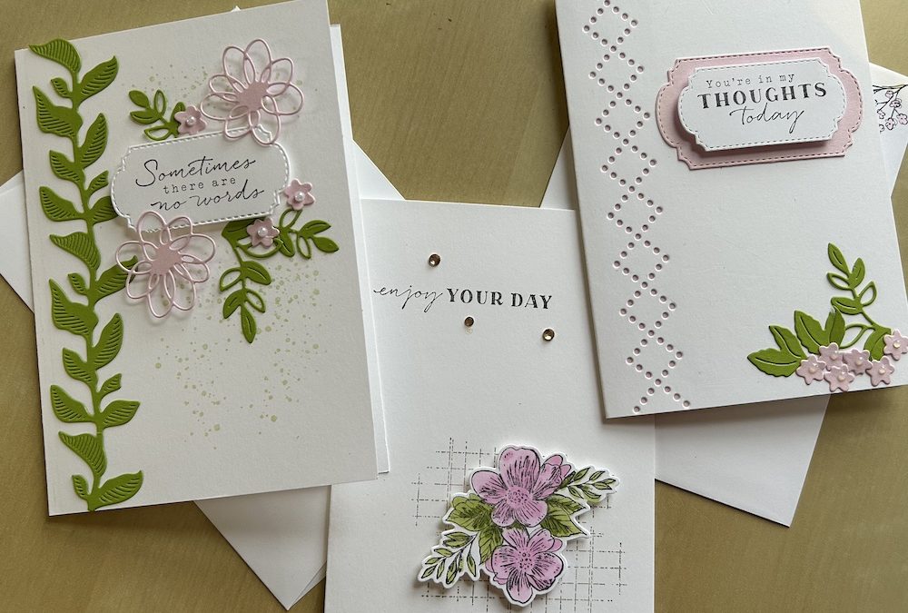 How to make three simple greeting cards