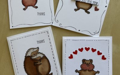 How to make simple hugs thank you cards