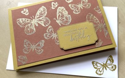 How to make a simple heat embossed card