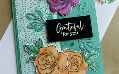 How to make a Layers of Beauty gratitude card