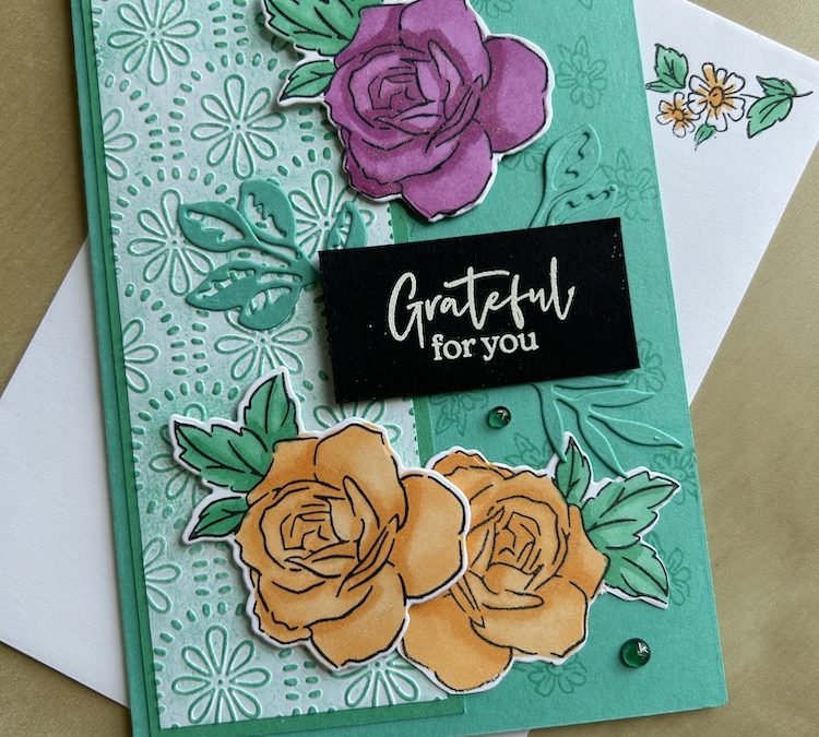 How to make a Layers of Beauty gratitude card