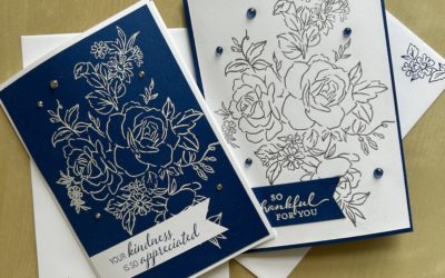 How to make simple embossed cards