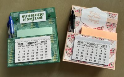 How to make a desk calendar