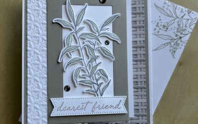 How to make a simple fun fold card