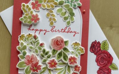 How to use the Flora washi tape