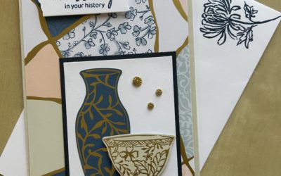 Make another simple Kintsugi card