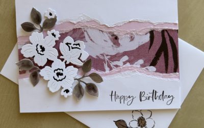 How to make a torn card
