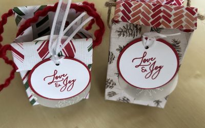 How to make a folded gift bag