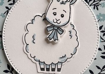 How to use the Woolly Friends stamps and punch