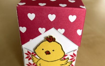 How to make a hanging gift box