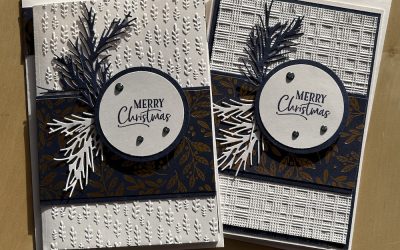 12 Cards of Christmas Card 7: DSP strip card