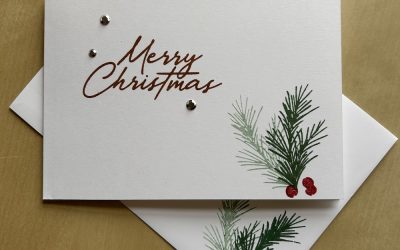 12 Cards of Christmas Card 3: Simple Stamping card